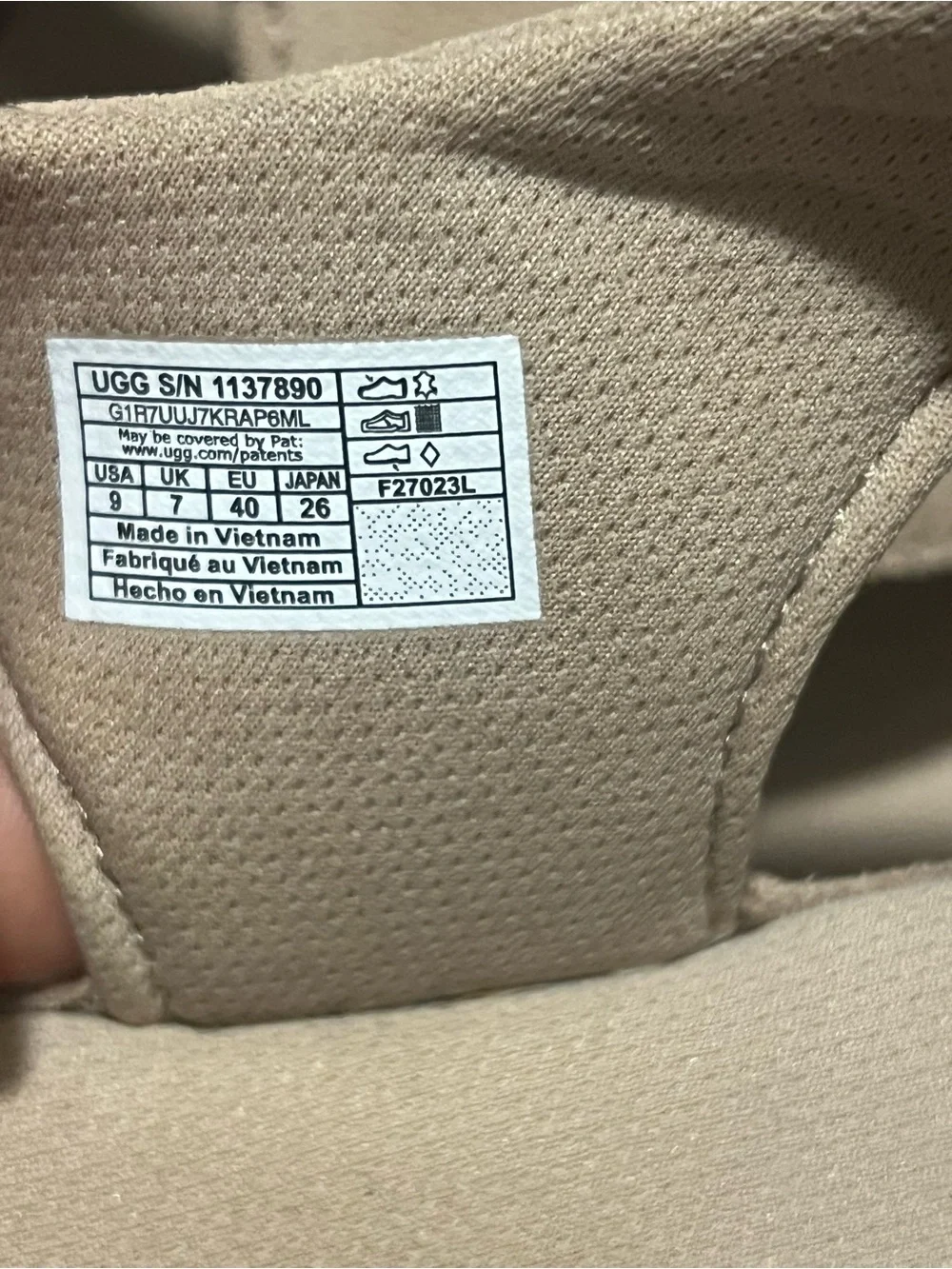 UGG Goldenstrap Platform in Tan Sandals